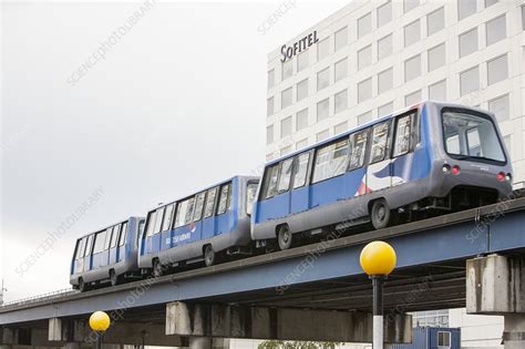 Gatwick Airport shuttle - Stock Image - C023/1479 - Science Photo Library