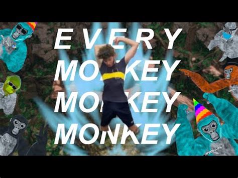 EVERY SINGLE MONKEY MONKEY MONKEY | Jmancurly 500k Special - YouTube