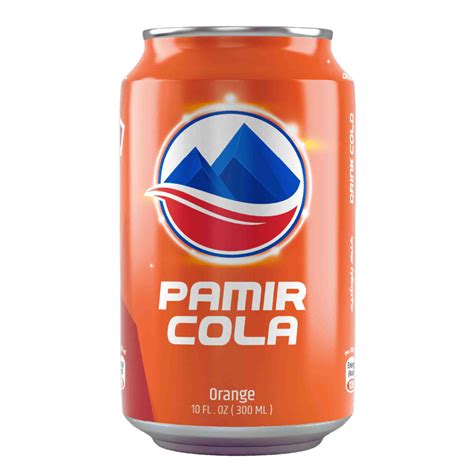 Pamir Cola Soft Drink – Orange 300 ML – Marcella Distribution Ltd.