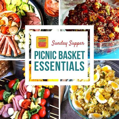 Picnic Basket Essentials For A Stress Free Day #SundaySupper