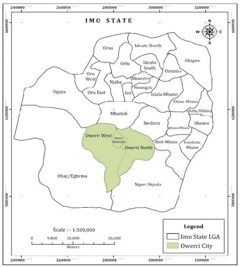 Map of owerri municipal (Onwuadiochi et al., 2021) | Download Scientific Diagram