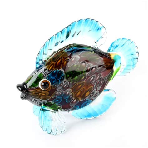 Objets d'art Glass Figurine - Fish | The Gift Experience