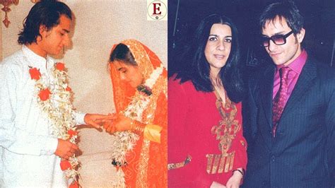 Saif Ali Khan First Wife Amrita Singh Wedding Photos & Family Pics - DSLR Guru