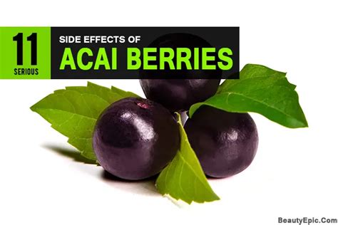 11 Acai Berry Side Effects Understand The Risks