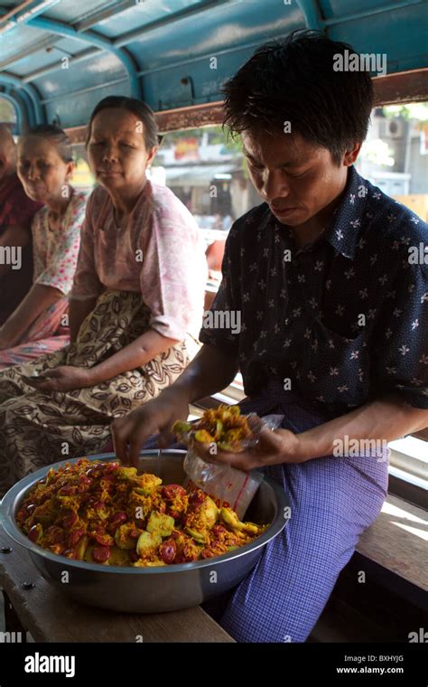 burmese street food Stock Photo - Alamy