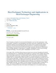 Heat Exchanger Technology and Applications in Heat Exchanger Engineering.pdf - Heat Exchanger ...