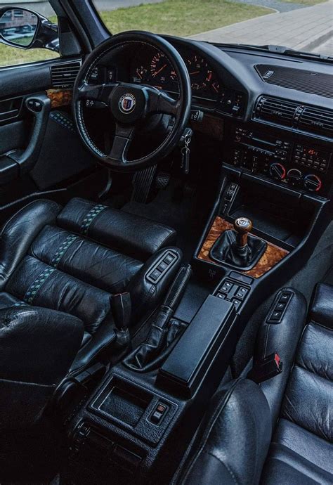 The luxurious interior of an e34 Alpina. (Not mine unable to find ...