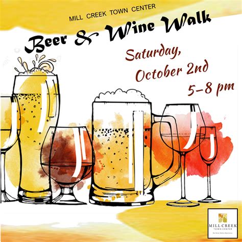 Mill Creek Town Center Fall Wine & Beer Walk 2021 Tickets | Mill Creek Town Center | Mill Creek ...