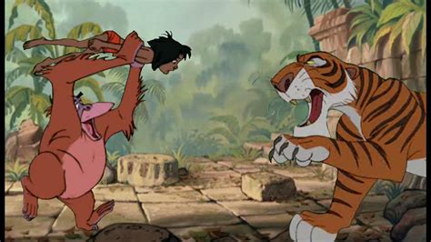 King Louie feeds Mowgli to Shere Khan by YTuser87 on DeviantArt