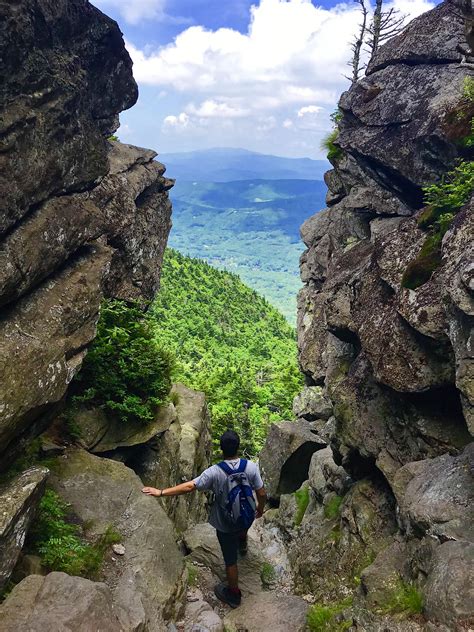 hiking Grandfather Mountain 7 mile hike near Boone, North Carolina : r ...