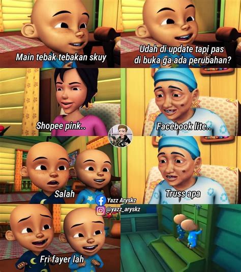 Foto Meme Upin Ipin - IMAGESEE