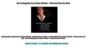 list of biography by Andrea Giovino - Divorced from the Mob