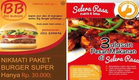 Contoh Iklan Media Cetak Makanan - Homecare24