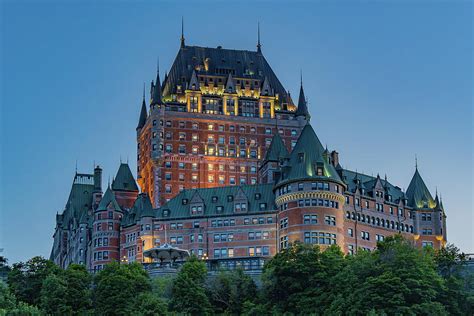 Closeup of Fairmont Le Chateau Frontenac Photograph by Anthony George ...