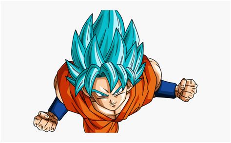 Goku Clipart Fly - Son Goku Super Saiyan Blue , Free Transparent Clipart - ClipartKey