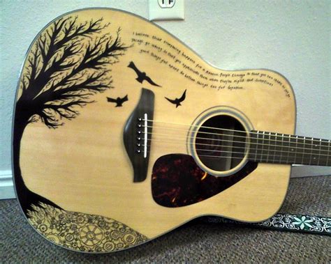 Pin by Kevin Walters on Guitars of Course | Acoustic guitar art, Guitar art, Guitar painting