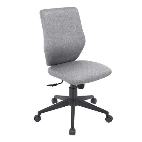 Buy Bowthy Armless Office Chair - Home Office Chair, Rolling Chair, Desk Chairs with Wheels No ...