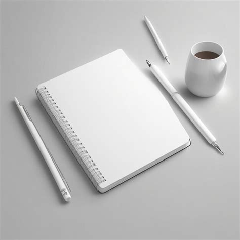 Premium AI Image | vector notebook mockup