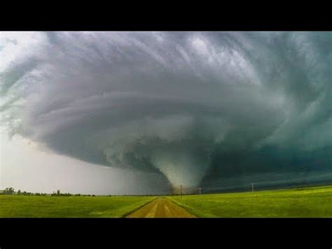 Chasing a Huge Tornado! "IT'S A MONSTER!!!" - YouTube