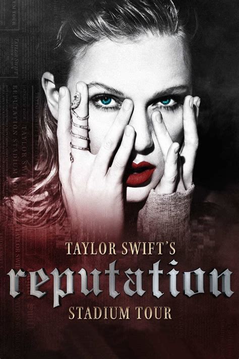 Taylor Swift Reputation Stadium Tour Poster