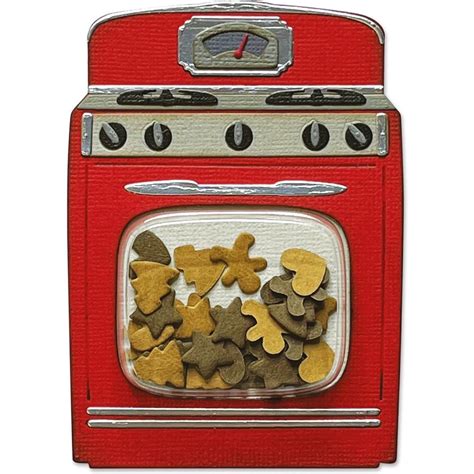 Tim Holtz Sizzix - Retro Oven Die Set