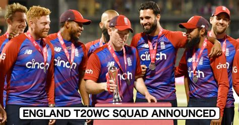 ICC T20 World Cup 2021: England Announce Their Squad For The Tournament