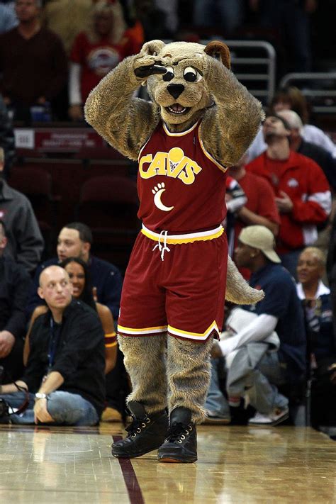 Cleveland Cavaliers mascot, Moondog. | NBA Mascots | Pinterest | Good job and Cleveland