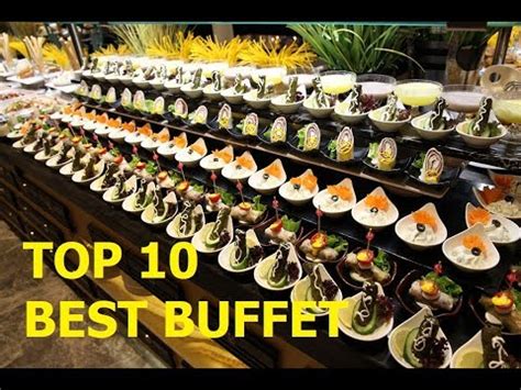 TOP 10 BEST 5 STAR HOTEL RESTAURANT BUFFET TURKISH RIVIERA 2019 ...