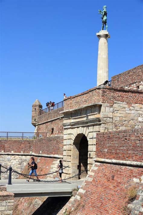 Belgrade Landmark - Kalemegdan Editorial Image - Image of travel, wall ...