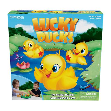 Buy Goliath Games Lucky Ducks, Fun Board Games for Small Kids Aged 3 ...