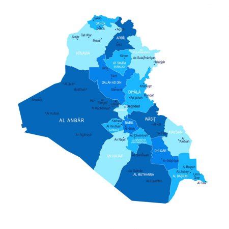 341 Iraqi map Vector Images | Depositphotos