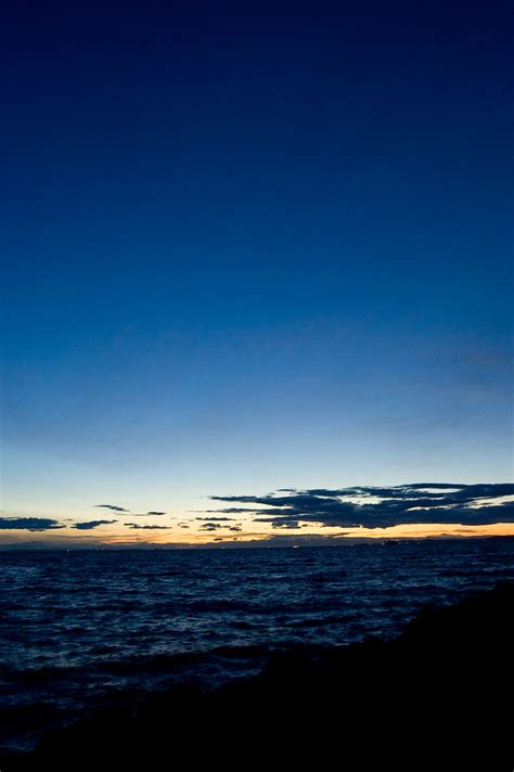 Mikawa Bay at sunset | at Shiroya | djNIV | Flickr