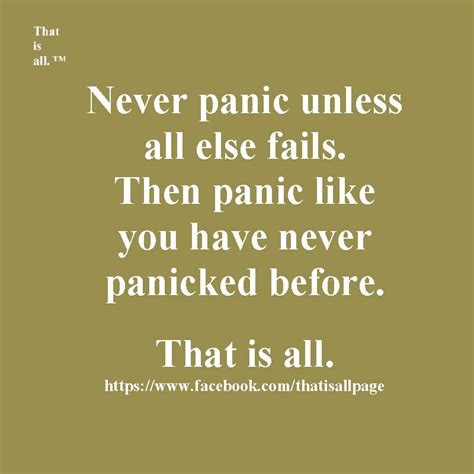 Panic Quotes Images - ShortQuotes.cc