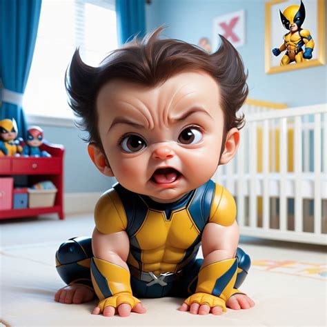 Baby Wolverine by NeonNightmaster on DeviantArt