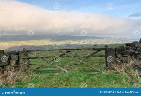 Landscape in the North Yorkshire Moors Stock Image - Image of nature ...