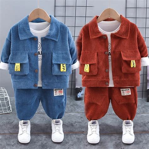 2023 New Boys′ Clothes Set Children′s Small Suit Three Pieces Kids ...