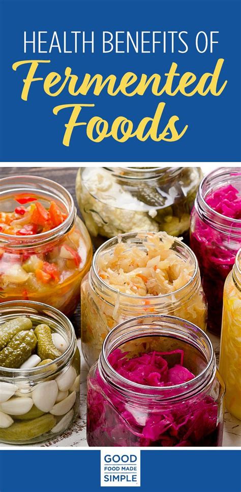 The health benefits of fermented foods. #fermentedfoods #guthealth #GFMS #sauerkraut #probiotics ...