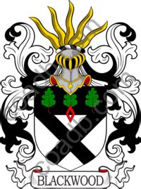 Blackwood Family Crest, Coat of Arms and Name History