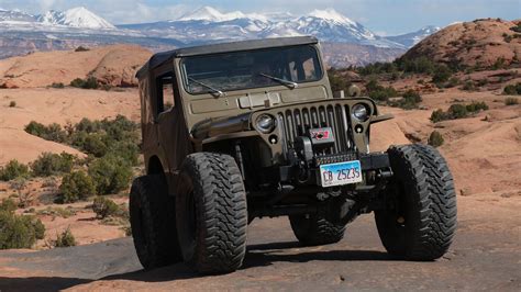 Custom Willys M38 Tackles Moab