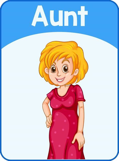 Family Aunt Clipart