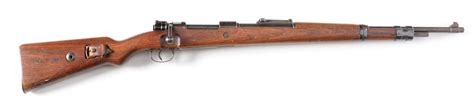 Lot Detail - (C) RARE WORLD WAR II GERMAN MAUSER BORGISWALDE 243 CODE 98K, 1938, LUFTWAFFE ISSUE ...