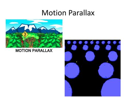 Motion parallax psychology definition - nipodbeach