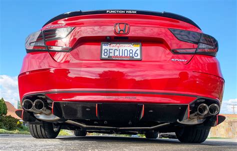 Product Release: 2018+ Honda Accord Sport Exhaust – Function Werk