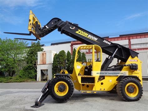 2012 Skyjack Zb20044 Zoom Boom 20, 000lbs Telescopic Boom Telehandler ...