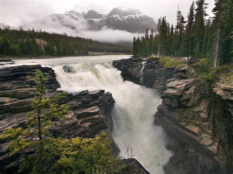 Athabasca Falls in Canada | Trans & Travel | PiTribe