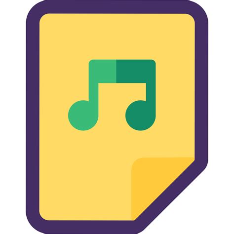 Audio File Icon Isolated Flat Vector Design 4819403 Vector Art at Vecteezy