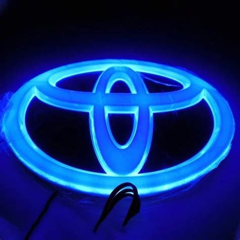 4D light-emitting car logo badge LED light – Ztlogo.com