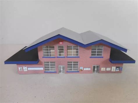 N GAUGE MODEL Railway Industrial Building £28.95 - PicClick UK