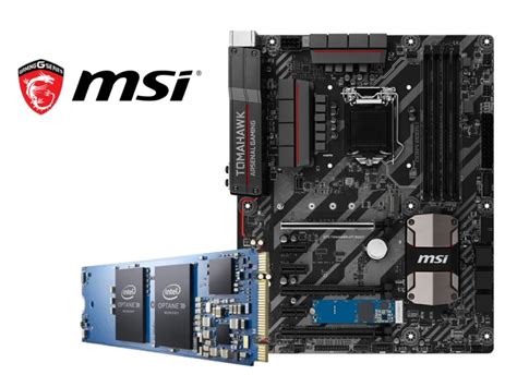 MSI bundles Intel Optane Memory with some motherboards