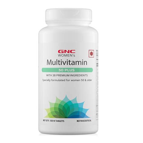 GNC Women's Multivitamin 50 Plus - 120 Tablets – Halt